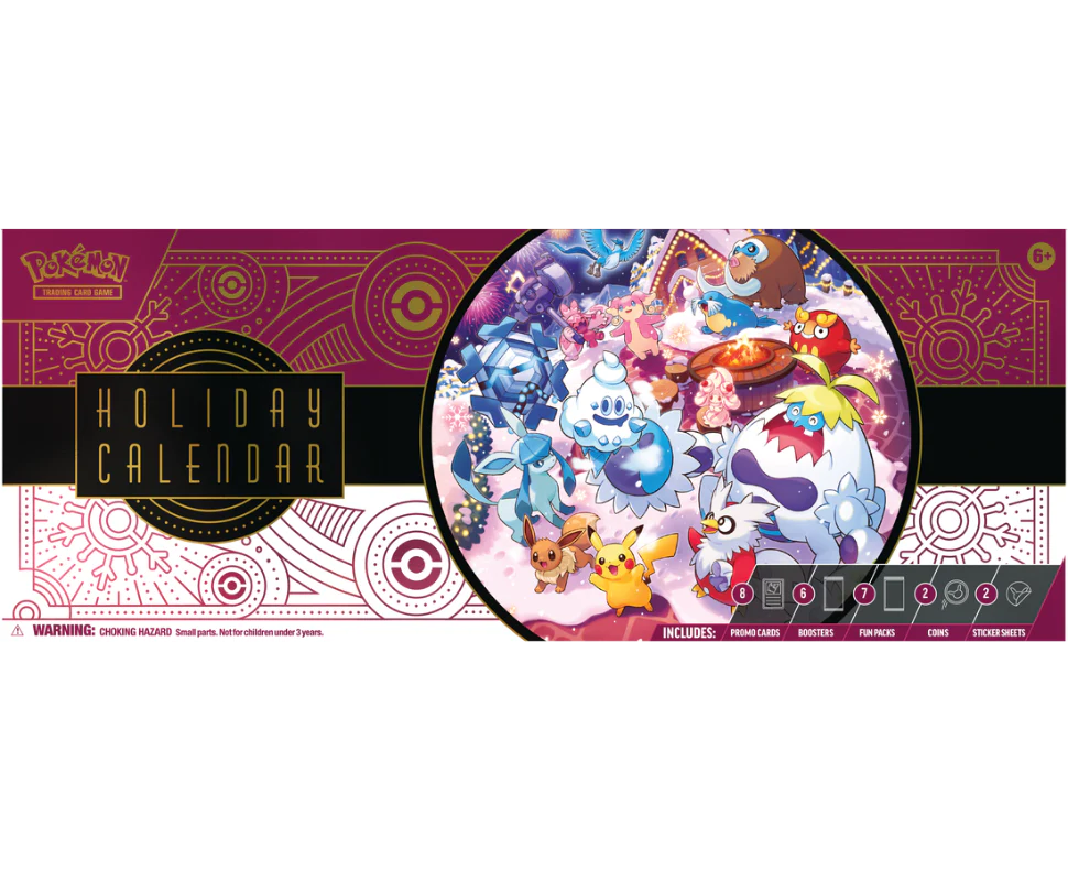 POKEMON 2025 HOLIDAY CALENDAR