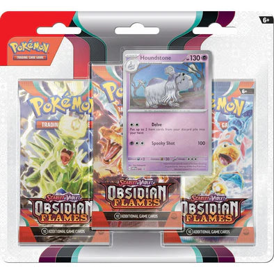 POKEMON SV3 OBSIDIAN FLAMES 3PK BLISTER