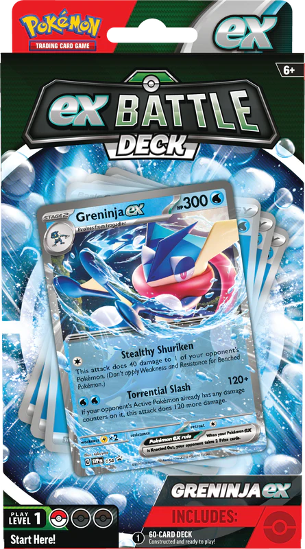 POKEMON BATTLE DECKS KANGASKHAN  EX/GRENINJA EX (24