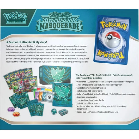 POKEMON SV06 TWILIGHT MASQUERADE ELITE TRAINER BOX