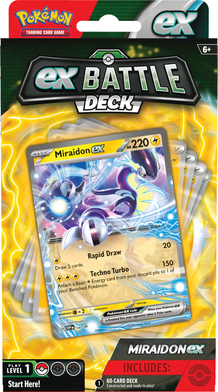 Pokemon ex LBD Miraidon ex